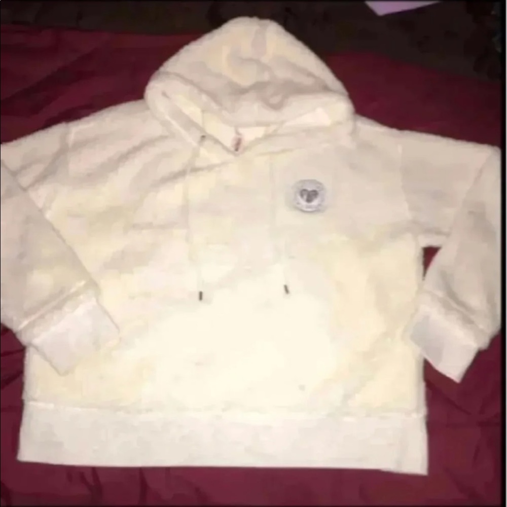 NEW LG Victoria Secret Sherpa Hoodie